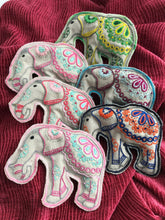 Load image into Gallery viewer, Embroidered by Hand Lavender Bags