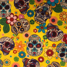 Load image into Gallery viewer, Image of Day of the Dead Fabric
