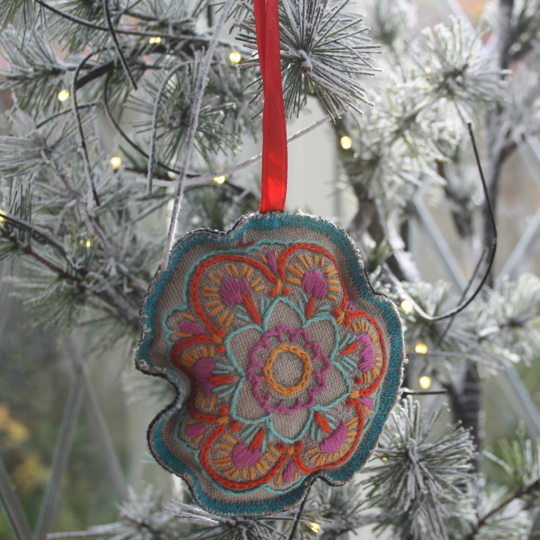 Embroidered by Hand Decorations