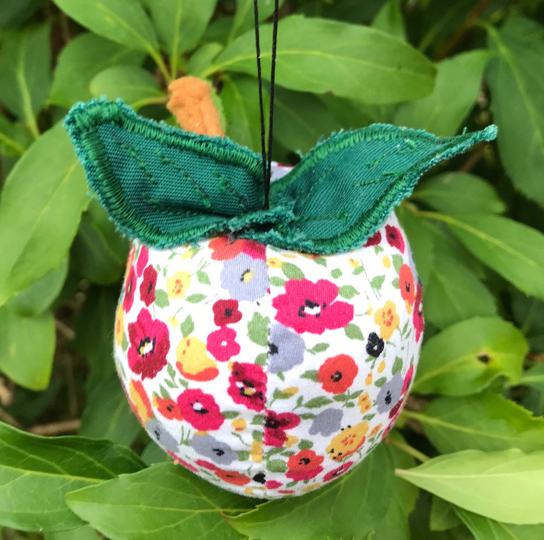 Apple hanging decoration